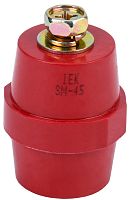 Изолятор силовой шинный IEK SM45 (М8) с болтом красный картинка 